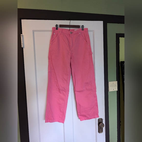 Rag & Bone Sid Wide Leg Carpenter Jeans - medium large mid rise low rise - Picture 6 of 9